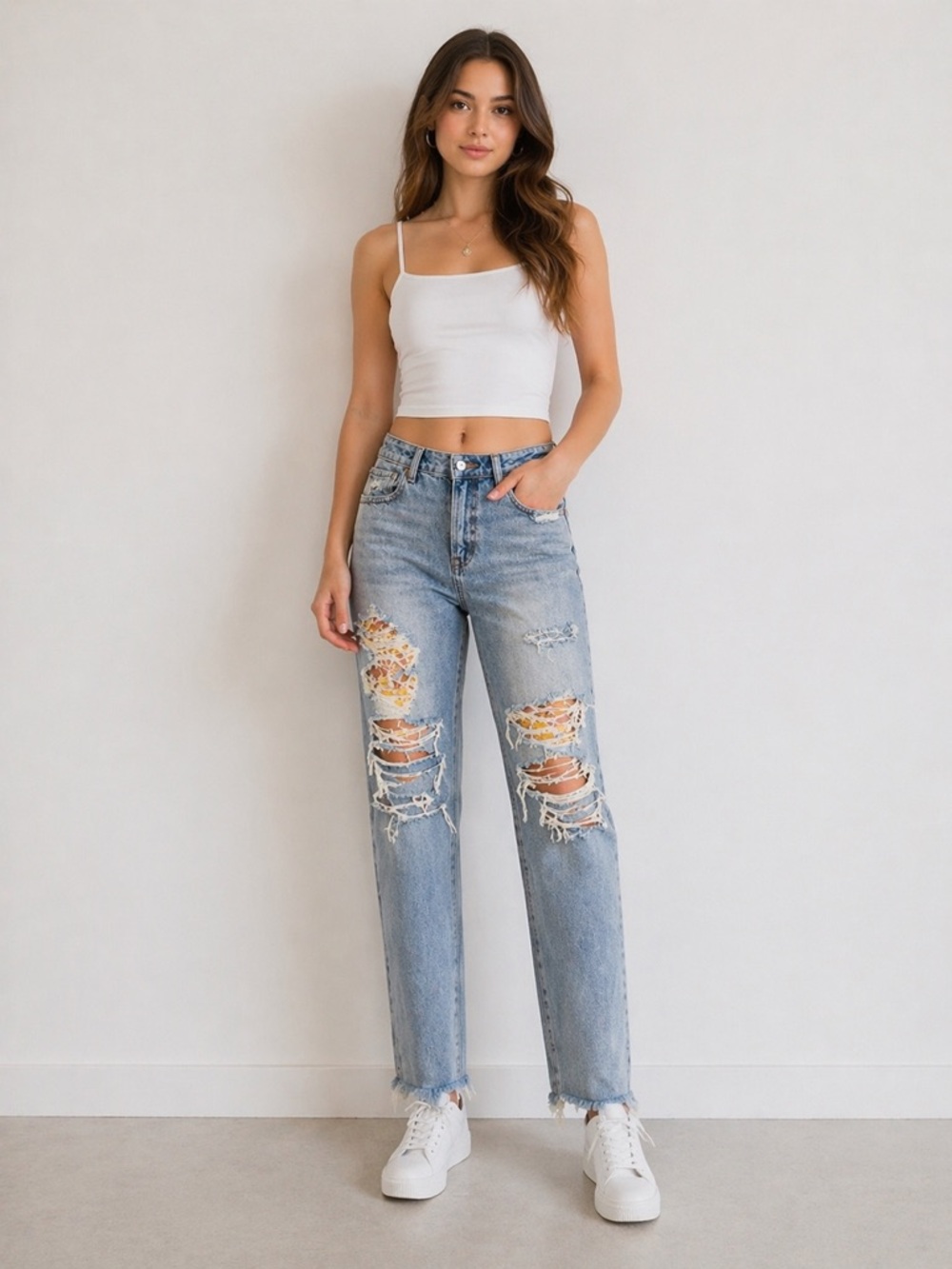 American Eagle Mom Straight Jean